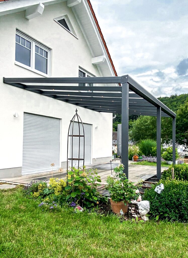 Terrassenüberdachung advanced line terralu metallbau krauß