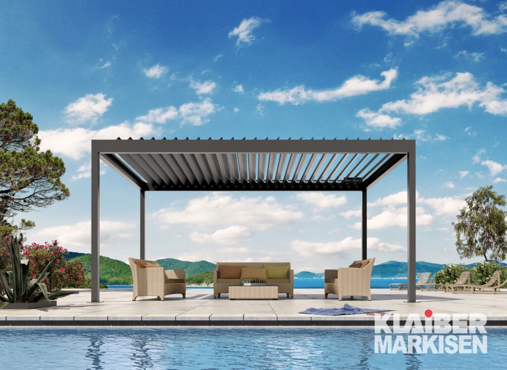 Pergola Terrassendach Beschattung