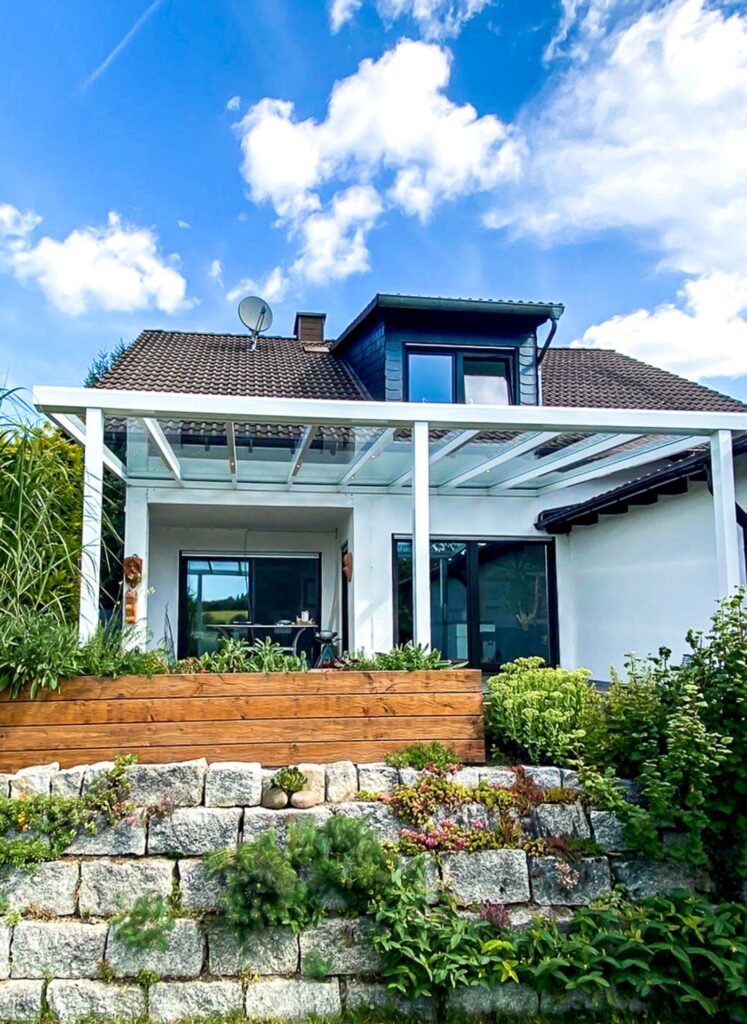 Terrassenüberdachung advanced line terralu metallbau krauß