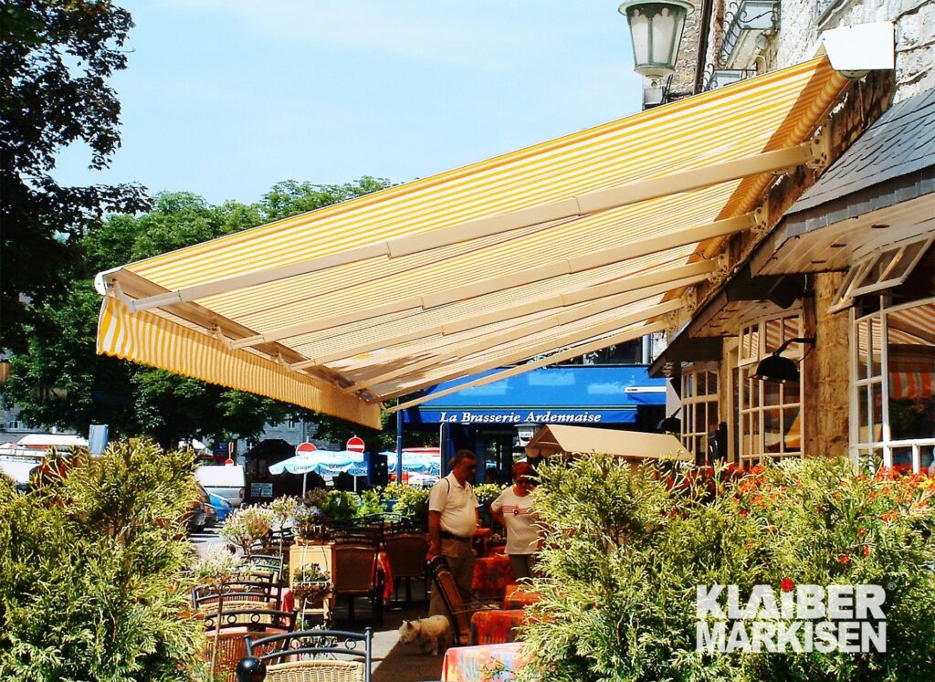 Pergola Terrassenüberdachung Beschattung Klaiber Markise premium collection