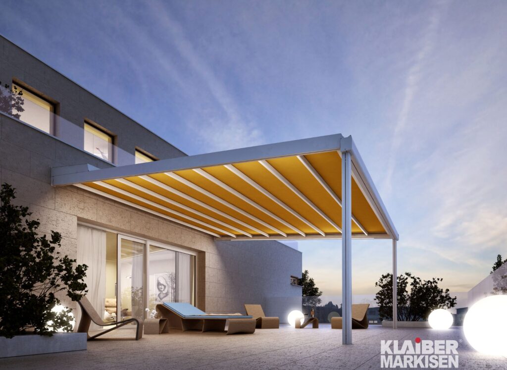 Pergola Terrassendach Beschattung