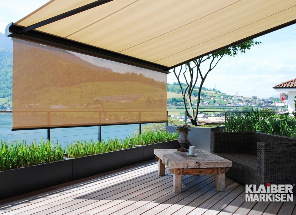 Pergola Terrassenüberdachung Beschattung Klaiber Markise premium collection