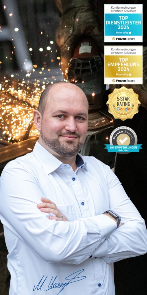 Matthias Krauß Geschäftsführer Metallbau Krauß Seukendorf 5 Sterne Google