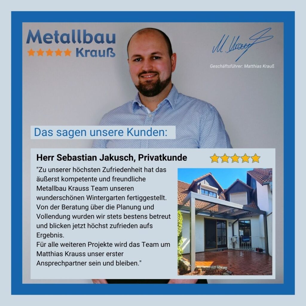 Metallbau Krauß Kundenbewertung