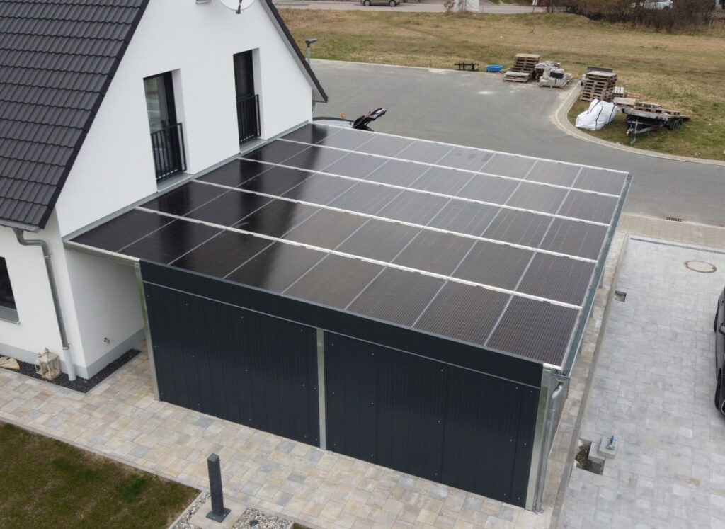 Solarport Kilo What? PV Carport Solardach