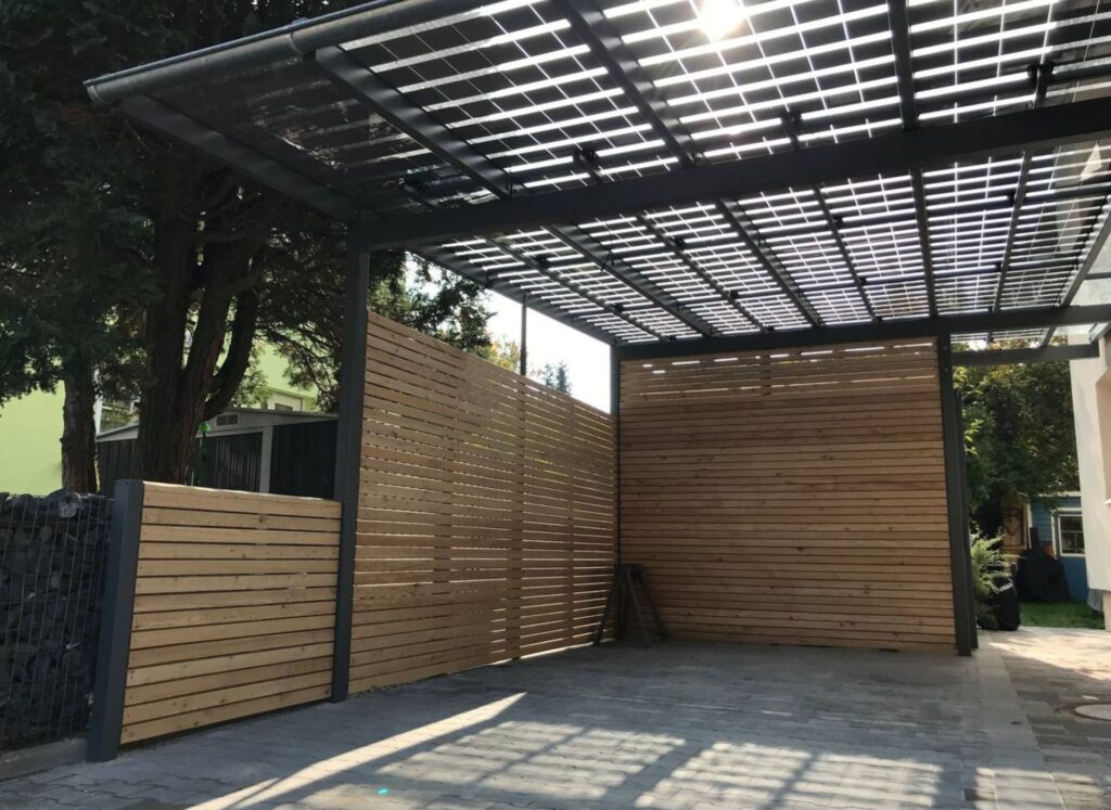 Solarport Kilo What? PV Carport Solardach