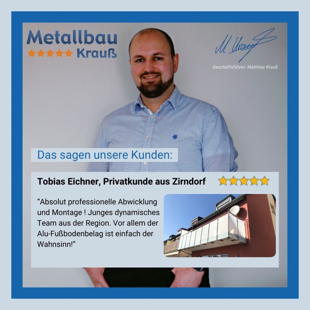 Metallbau Krauß Bewertung