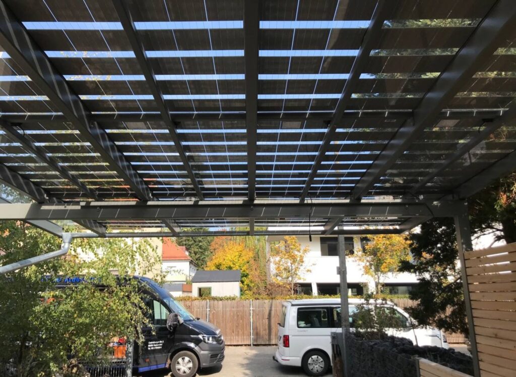 Solarport Kilo What? PV Carport Solardach