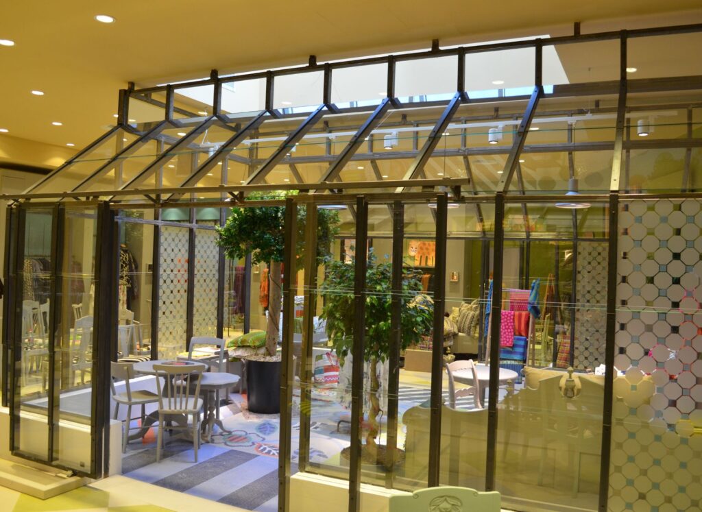 Metallbau Krauß Greenhaus Greenhouse Gudrun Sjöden Ladenbau