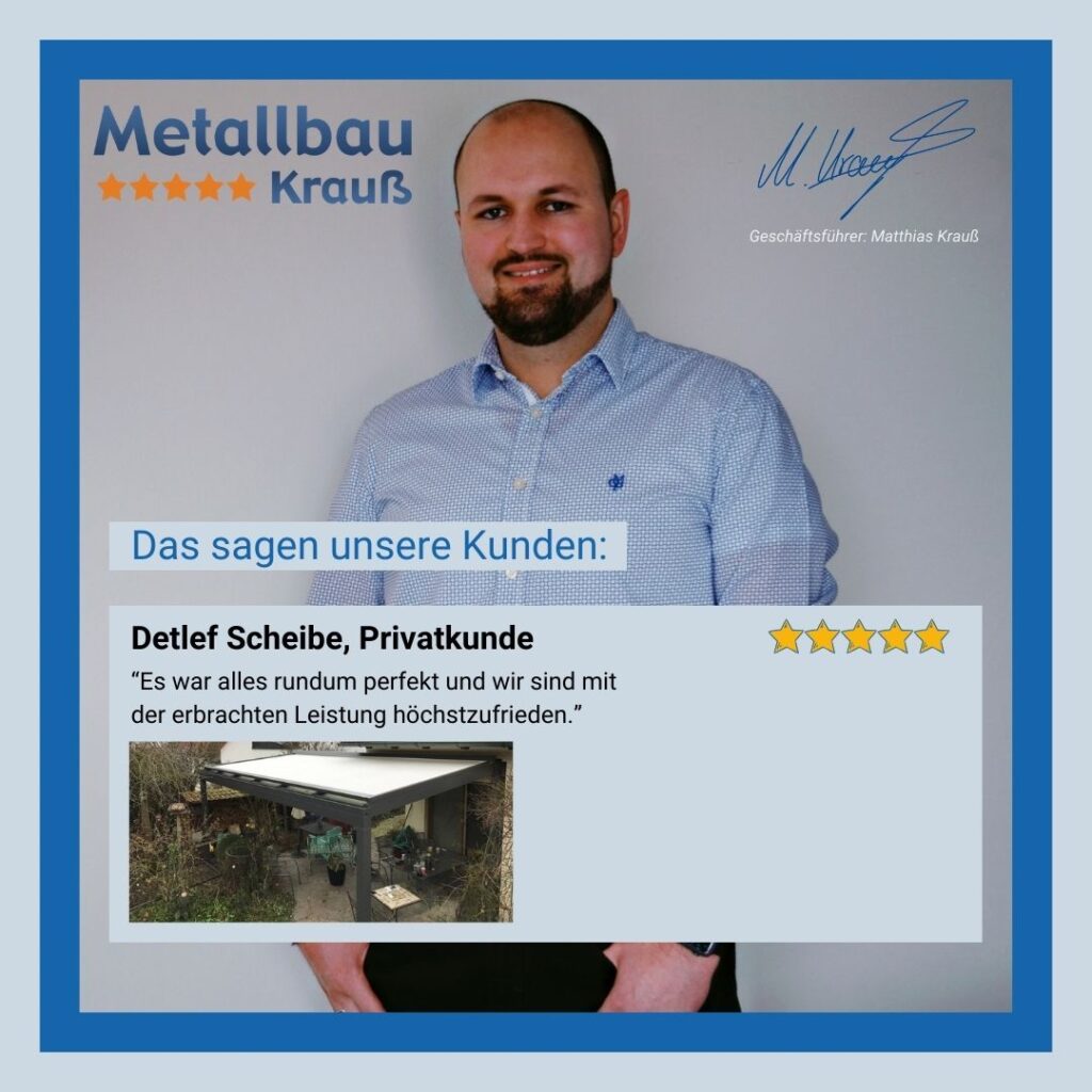 Metallbau Krauß Kundenbewertung