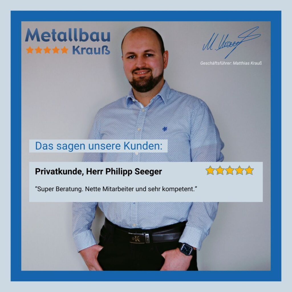 Metallbau Krauß Bewertung