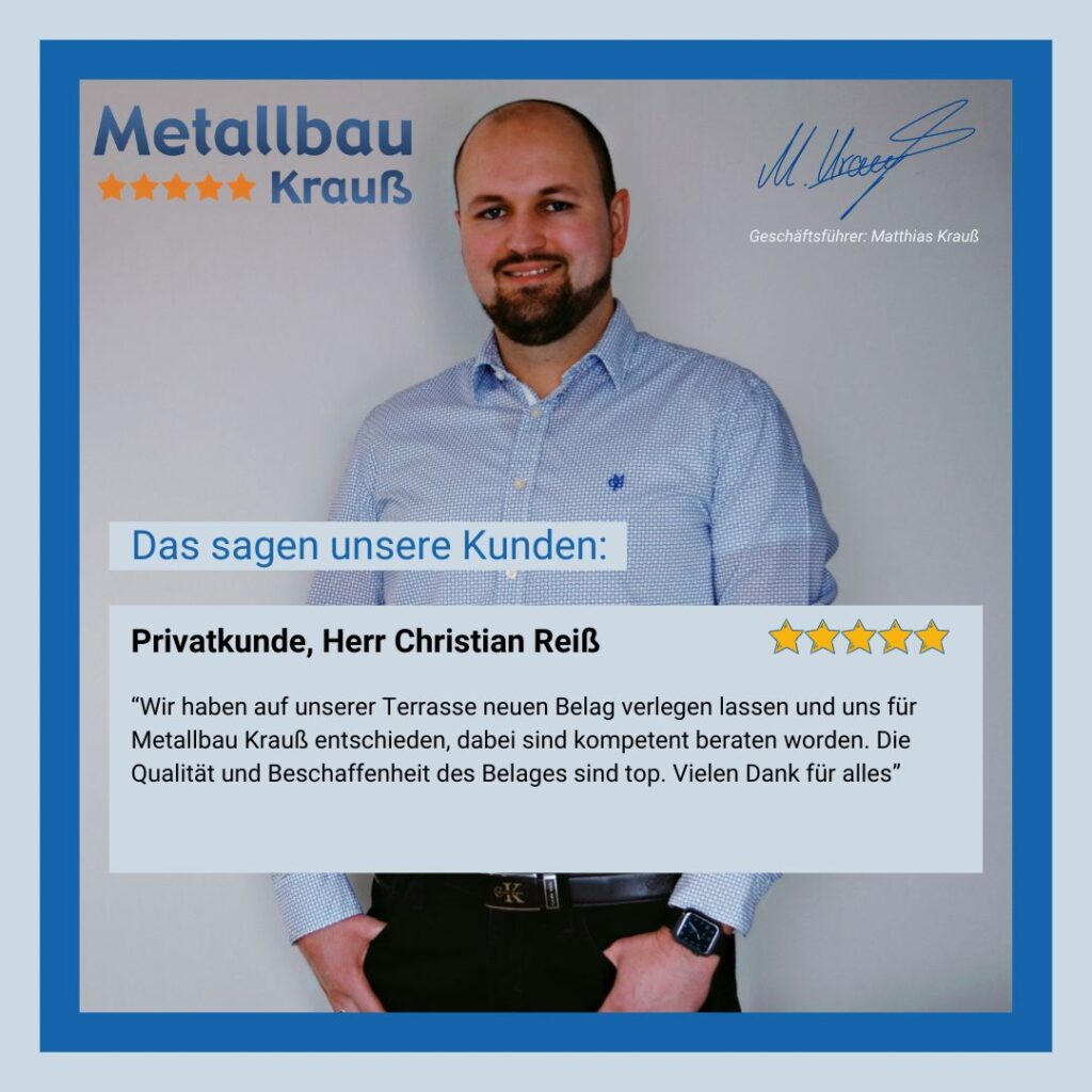 Metallbau Krauß Bewertung