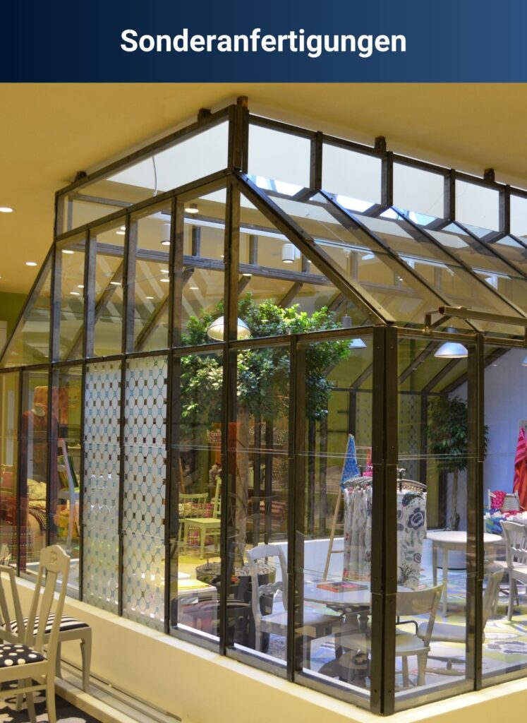 Green house green haus sonderanfertigung metallbau ladenbau messebau