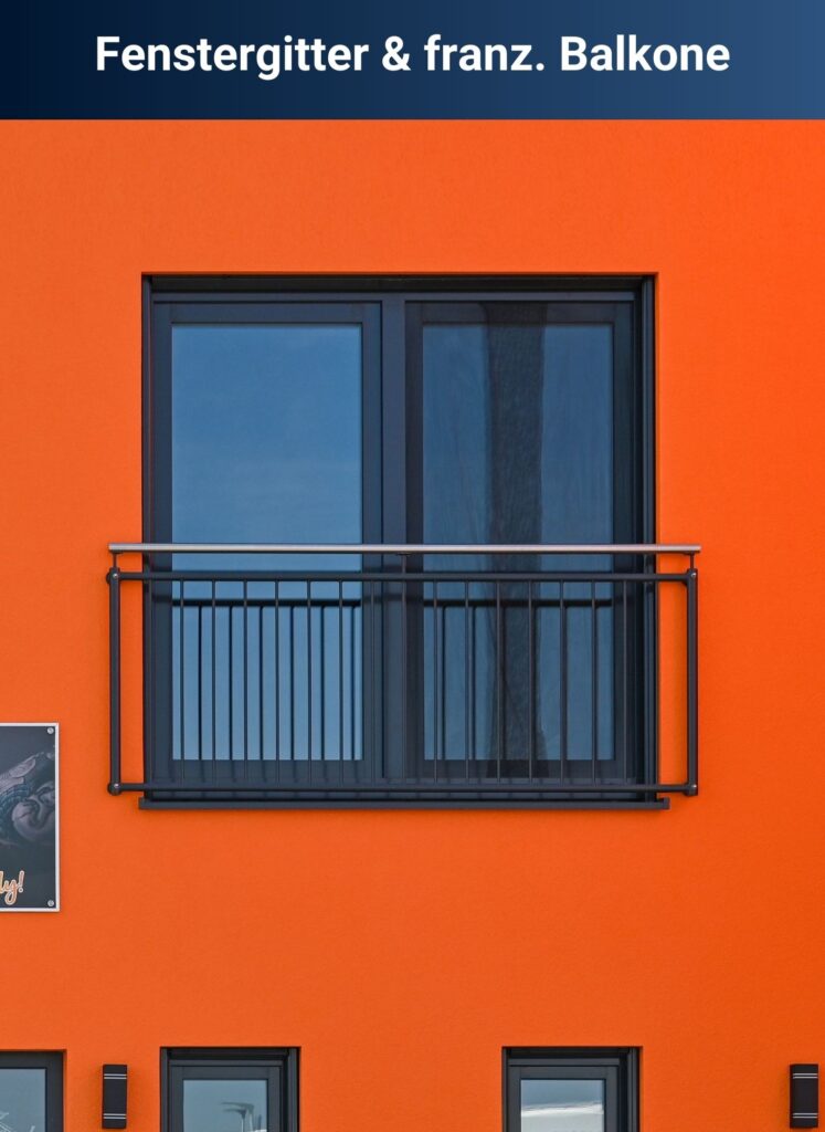 Fenstergitter französisches Balkongeländer